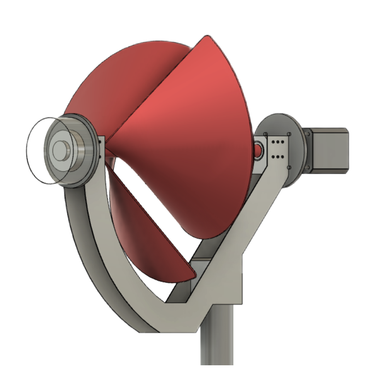 Archemedis spiral wind turbine design